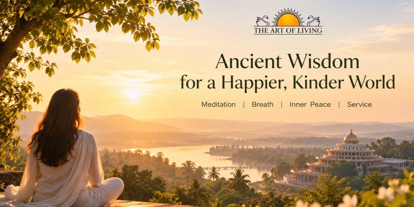 Art of Living: Meditation, Breathing Practices, and Ancient Wisdom for Inner Peace
