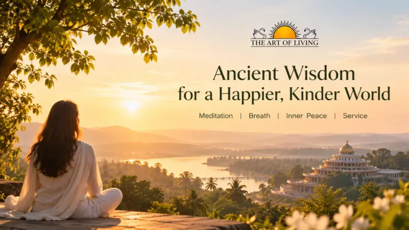 Art of Living: Meditation, Breathing Practices, and Ancient Wisdom for Inner Peace